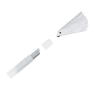 Lame di ricambio - per cutter 17 mm - Lebez - tubetto da 10 lame - immagine 1