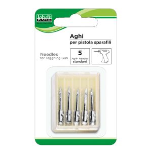 Aghi di ricambio per sparafili 5260 - metallo - Lebez - conf. 5 pezzi - immagine 1