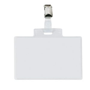 Portanome Pass 4 E - clip in metallo - 11 x 7 cm - Sei Rota - conf. 100 pezzi - immagine 1