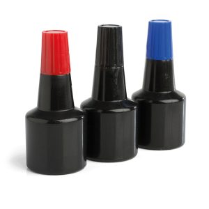 Inchiostro per cuscinetti - 30 ml - senza olio - nero - Lebez - immagine 2