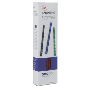 Dorsi spirale - 21 anelli - 6 mm - blu - GBC - conf. 100 pezzi - immagine 1