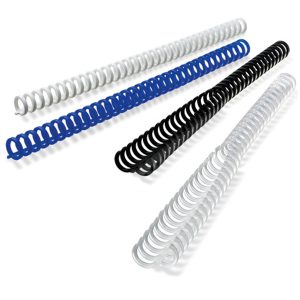 Dorsi ClickBind - riapribili - 12 mm - bianco - Ibico - conf. 50 pezzi - immagine 1