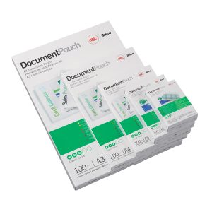 Pouches - A5 - 154 x 216 mm - 2 x 75 micron - GBC - conf. 100 pezzi - immagine 1