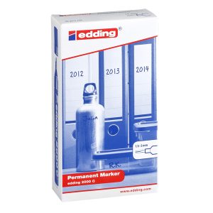 Marcatore permanente Edding 2000c - punta tonda - 1,5 - 3 mm - verde - Edding - immagine 3