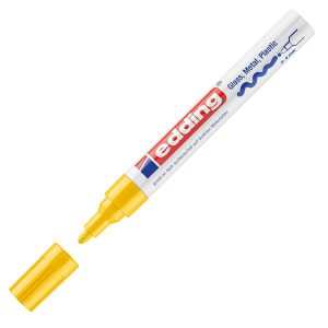 Marcatore permanente a vernice 750 - punta 2 - 4 mm - giallo - Edding - immagine 1