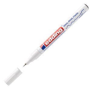 Marcatore a vernice 780 - punta 0,8 mm - bianco - Edding - immagine 1