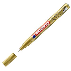Marcatore a vernice 780 - punta 0,8 mm - oro - Edding - immagine 1