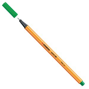 Fineliner Point 88 - tratto 0,4 mm - verde 36 - Stabilo - immagine 1