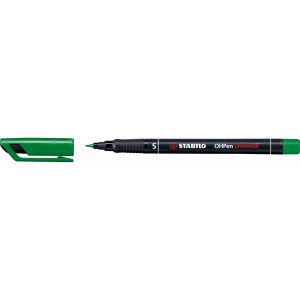 Pennarello OHPen universal permanente 841  - punta superfine 0,4 mm - verde - Stabilo - immagine 1