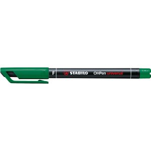 Pennarello OHPen universal permanente 842  - punta fine 0,7 mm - verde - Stabilo - immagine 1