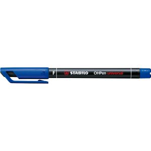 Pennarello OHPen universal permanente 842  - punta fine 0,7 mm - blu - Stabilo - immagine 1