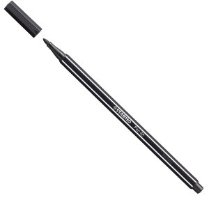 Pennarello Pen 68 - nero 46 - Stabilo - immagine 1