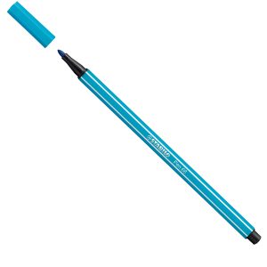 Pennarello Pen 68 - blu chiaro 31 - Stabilo - immagine 1