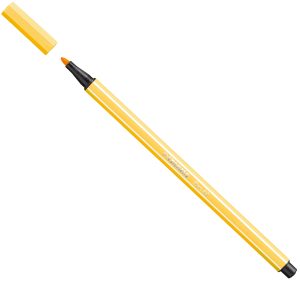 Pennarello Pen 68 - giallo 44 - Stabilo - immagine 1