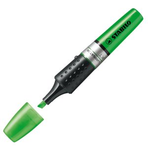 Evidenziatore Stabilo Luminator - punta a scalpello - tratto 2 - 5 mm - verde - Stabilo - immagine 1
