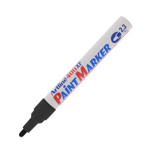 Marcatore permanente A 400 - a vernice - punta tonda - 2,3 mm - nero - Artline - immagine 1