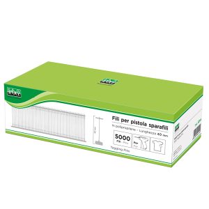Fili per sparafili Lebez 5260 - 6,5 cm - trasparente - Lebez - conf. 5000 pezzi - immagine 1