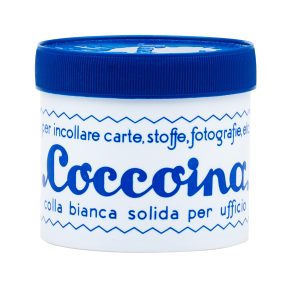 Colla in pasta - barattolo in plastica - 50 gr - bianco - Coccoina - immagine 1