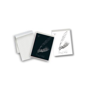 Blocco Montblanc - 1 rigo - 150 x 210 mm - 60 gr - 70 fogli - Pigna - immagine 1
