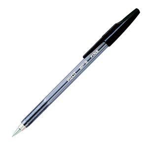 Penna a sfera BP S - punta fine 0,7 mm - nero - Pilot - immagine 1