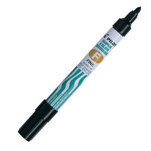 Marcatore Super Color - permanente - punta fine 4 mm - nero - Pilot - immagine 1