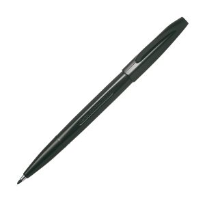 Pennarello Sign Pen S520 punta feltro - punta 2 mm - nero - Pentel - immagine 1