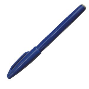 Pennarello Sign Pen S520 punta feltro - punta 2 mm - blu - Pentel - immagine 1