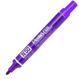 Marcatore permanente N50 - punta tonda - viola - Pentel - immagine 1
