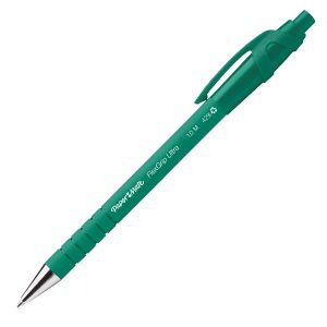 Penna a sfera a scatto Flexgrip Ultra  - punta 1,0mm - verde - Papermate - immagine 1