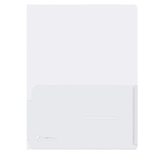 Cartellina con tasche Full - 21x29,7 cm - trasparente - King Mec - immagine 3