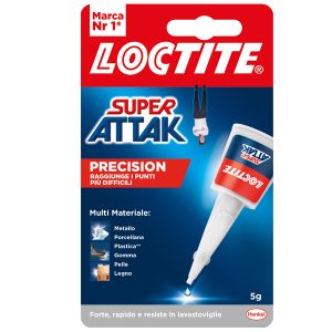 Colla Super Attak Precision - 5 gr - trasparente - Loctite - immagine 1