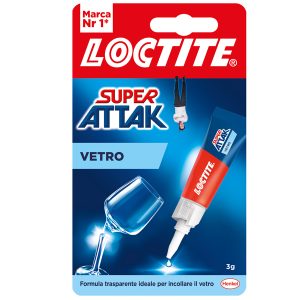 Colla Super Attak Vetro - 3 gr - trasparente - Loctite - immagine 1