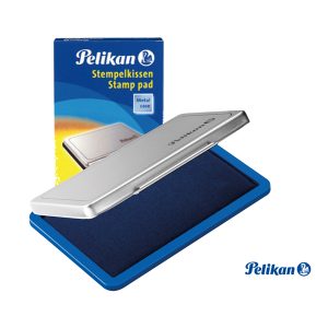Cuscinetto per timbri - 7 x 11 cm - blu - Pelikan - immagine 2