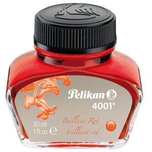 Inchiostro stilografico 4001 - 30 ml - rosso - Pelikan - immagine 1