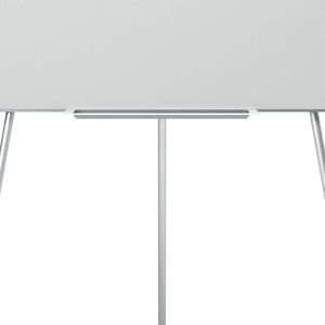 Lavagna portablocco Classic con cavalletto - 100 x 68,5 cm - bracci estensibili - bianco - Nobo - immagine 3
