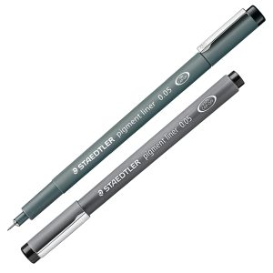 Pennarello Pigment Liner 308 - nero - 0,05mm - Staedtler - immagine 1