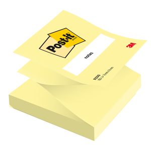 Blocco Post it® Z Notes - R330 - 76 x 76 mm - giallo Canary™ - 100 fogli - Post it® - immagine 1