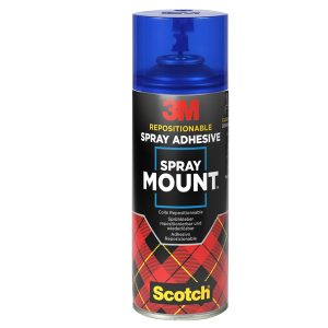 Adesivo Spray Mount - riposizionabile - 400 ml - trasparente - 3M - immagine 1