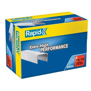 Punti Rapid Super Strong - 73/10 - acciaio zincato - metallo - Rapid - conf. 5000 pezzi - immagine 1