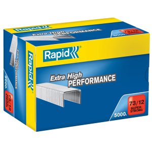 Punti Rapid Super Strong - 73/12 - acciaio zincato - metallo - Rapid - conf. 5000 pezzi - immagine 1