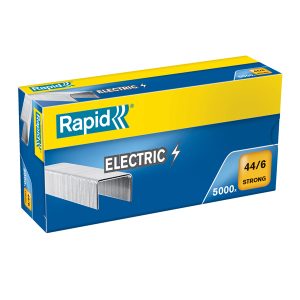 Punti Rapid Special Electric - 44/6 - acciaio zincato - metallo - Rapid - conf. 5000 pezzi - immagine 1