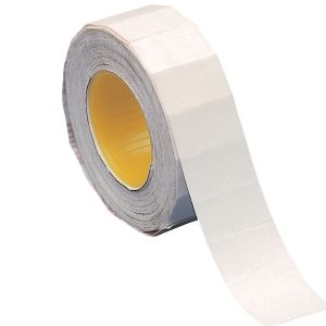 Etichette removibili per Towa GS/GM e Motex 5500 - 21x12 mm - bianco - rotolo da 1000 etichette - immagine 1
