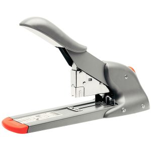 Cucitrice da tavolo Fashion HD110 - max 110 fogli - grigio/arancio - Rapid - immagine 1