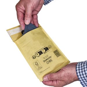 Busta imbottita Mail Lite Gold - B (12 x 21 cm) - avana - Sealed Air - conf. 10 pezzi - immagine 2