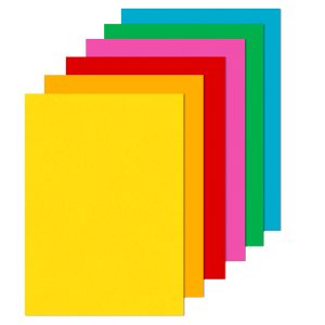 Carta Rismaluce - A3 - 140 gr - mix 6 colori - Favini - conf. 200 fogli - immagine 2