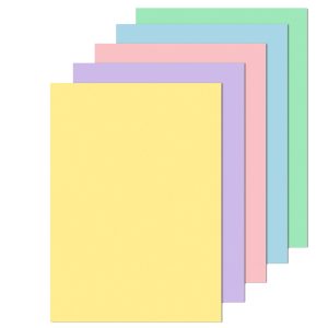 Carta Rismacqua - A4 - 140 gr - mix 5 colori - Favini - conf. 200 fogli - immagine 2
