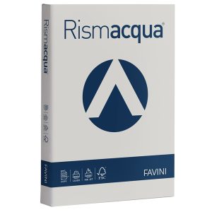 Carta Rismacqua - A4 - 140 gr - ghiaccio 12 - Favini - conf. 200 fogli - immagine 1