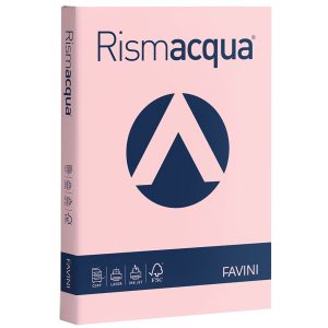 Carta Rismacqua - A3 - 200 gr - rosa 10 - Favini - conf. 125 fogli - immagine 1