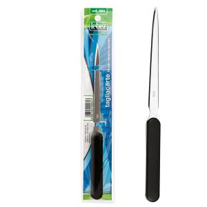 Tagliacarte - lunghezza 19 cm - impugnatura ABS/acciaio - Lebez - immagine 1
