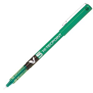 Roller Hi Tecpoint V5  - punta 0,5mm - verde - Pilot - immagine 1